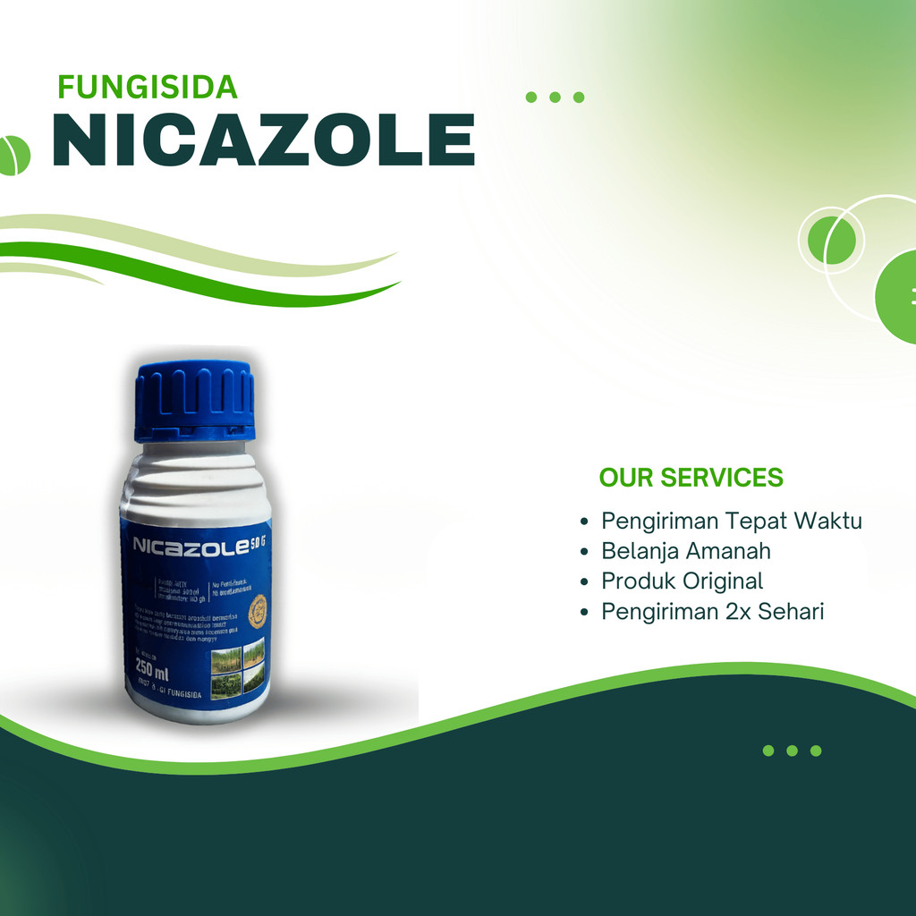Fungisida Nicazole 510 EC fungisida 2 bahan aktif untuk boler/moler pada bawang merah