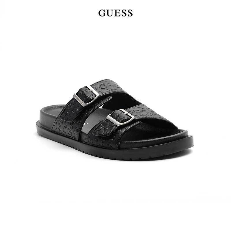 MEN SHOES VERONE2 BLK02 (K24) - SANDALS - SEPATU GUESS ORIGINAL PRIA