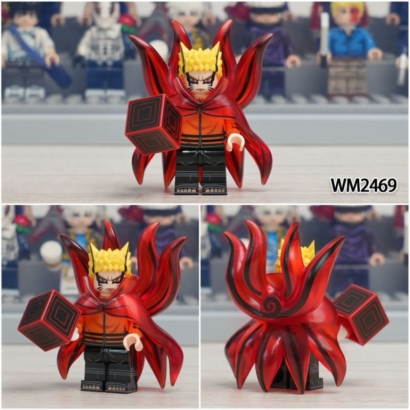 CIKAYOSA Naruto baryon mode kurama WM2469 action figure VIRAL