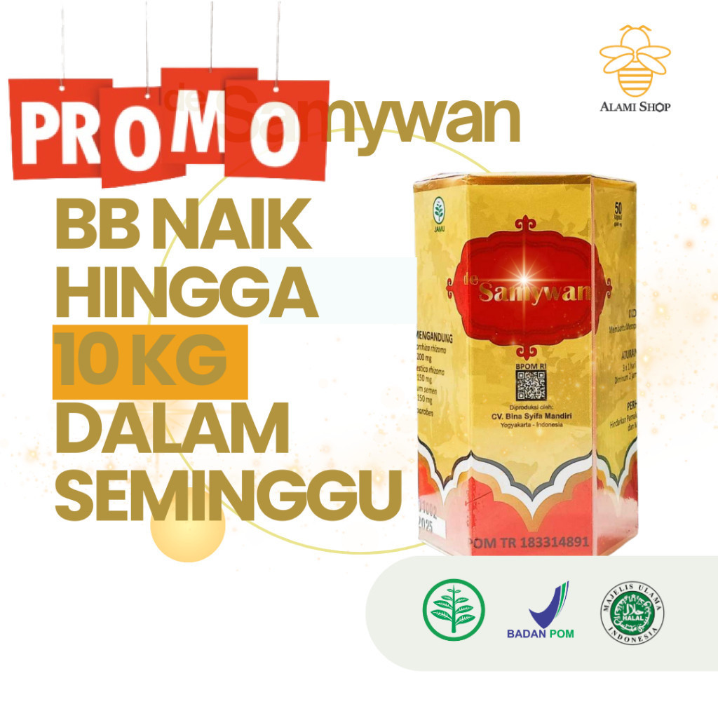 kayesskey - Promo hari ini ditoko kami Samyun Wan Original Bpom Kapsul Penggemuk Badan Samyunwan Oba
