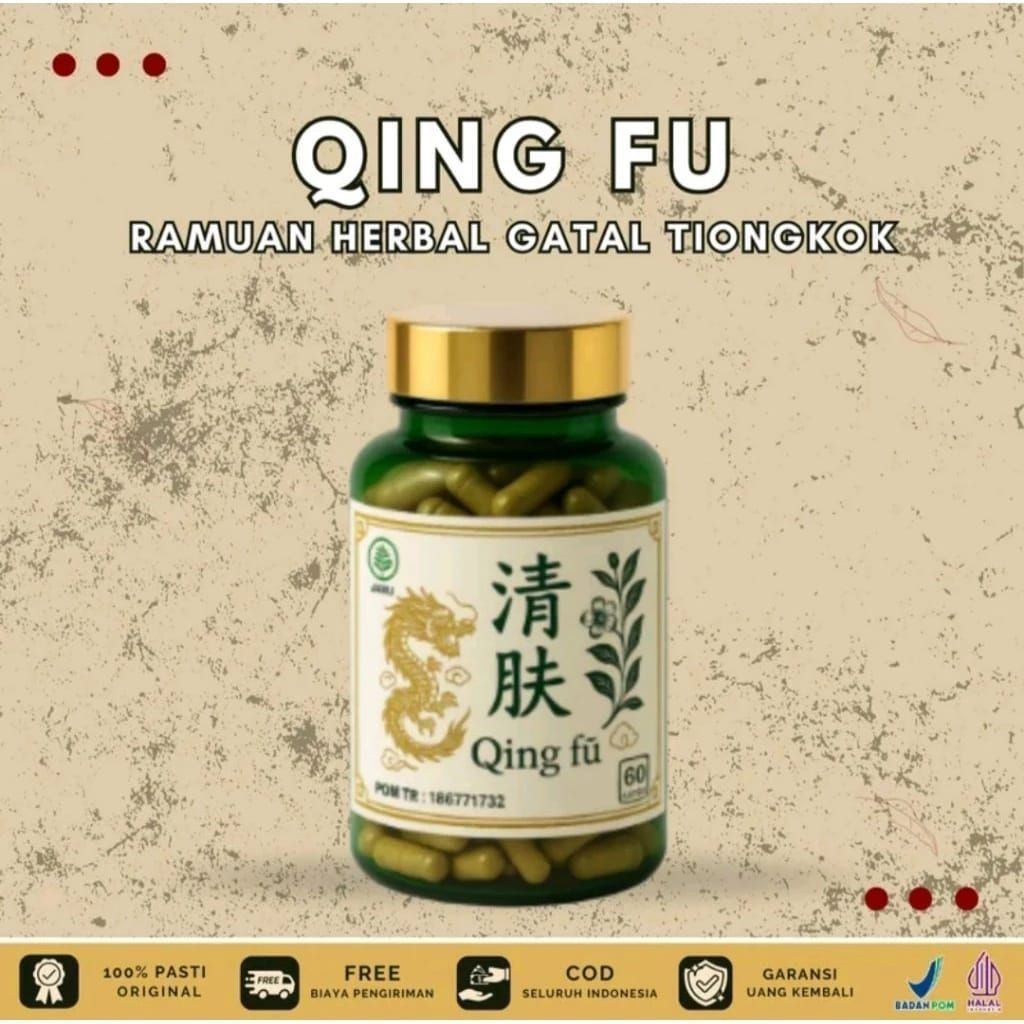 QINGFU OBAT GATAL || Qing Fu - Ramuan Herbal Gatal Tiongkok | Skabies, Kurap, Jamur, Eksim, Cacar ai