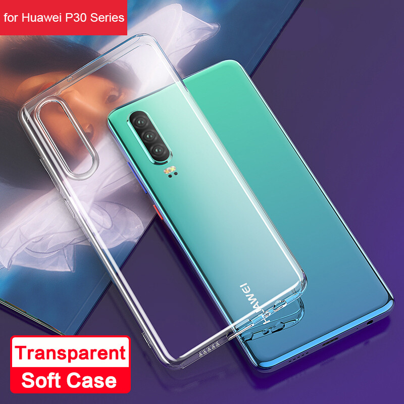 PRODUK CASE SESUAI UNTUK HUAWEI P30 / HUAWEI P30 PRO / HUAWEI P30 LITE ULTRATHIN SOFTCASE TPU SILICO