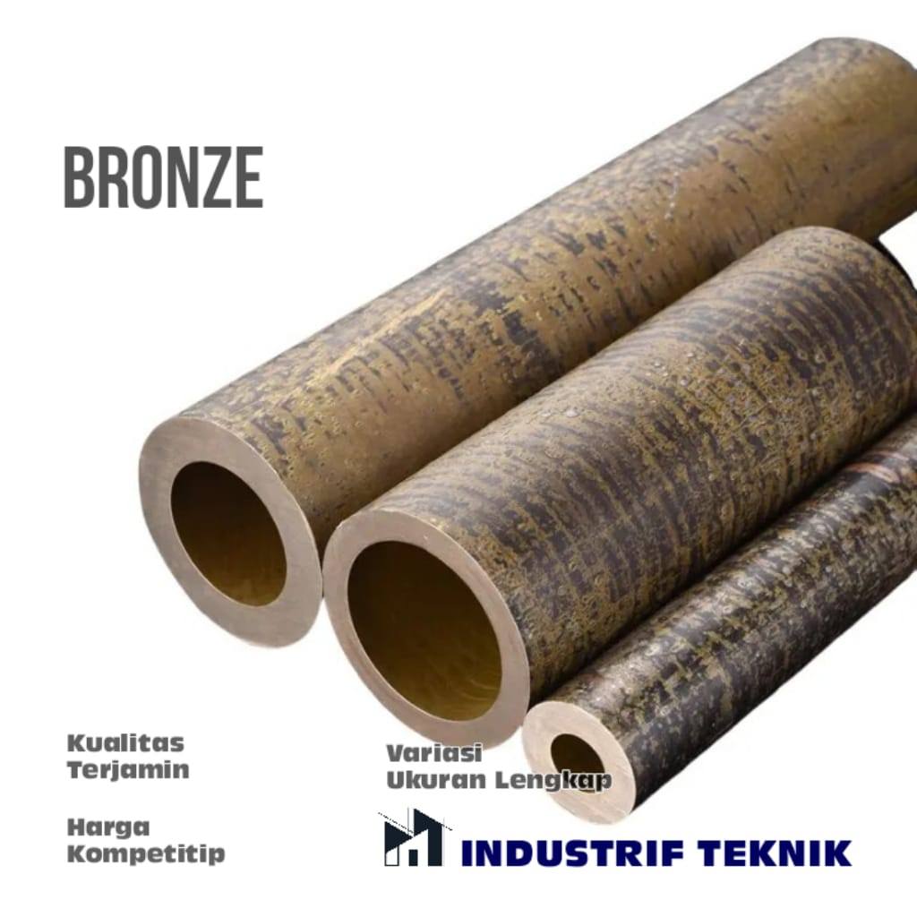 AS Bronze Lubang ( OD 27mm x ID 10mm ) | Bronze Hollow Bar per 1cm