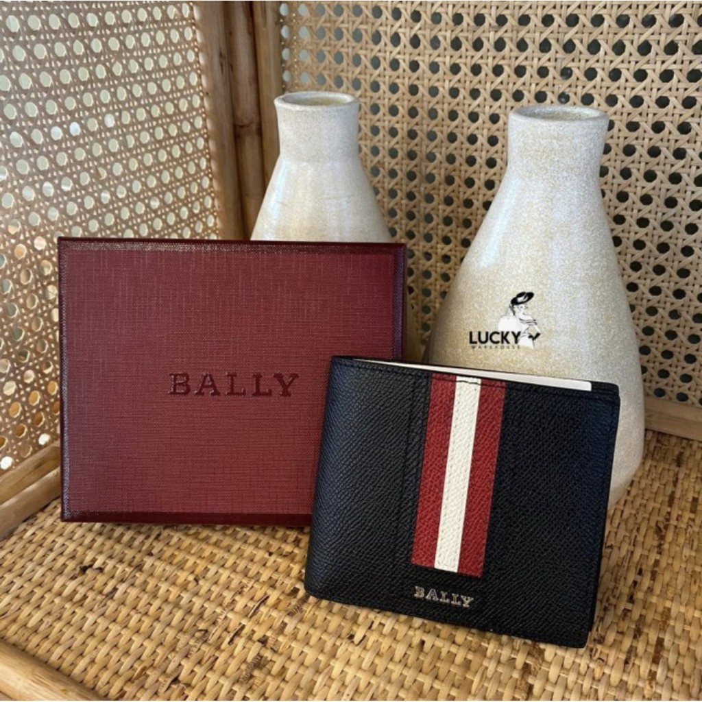 Bally Men's Folding Wallet, 100% Original