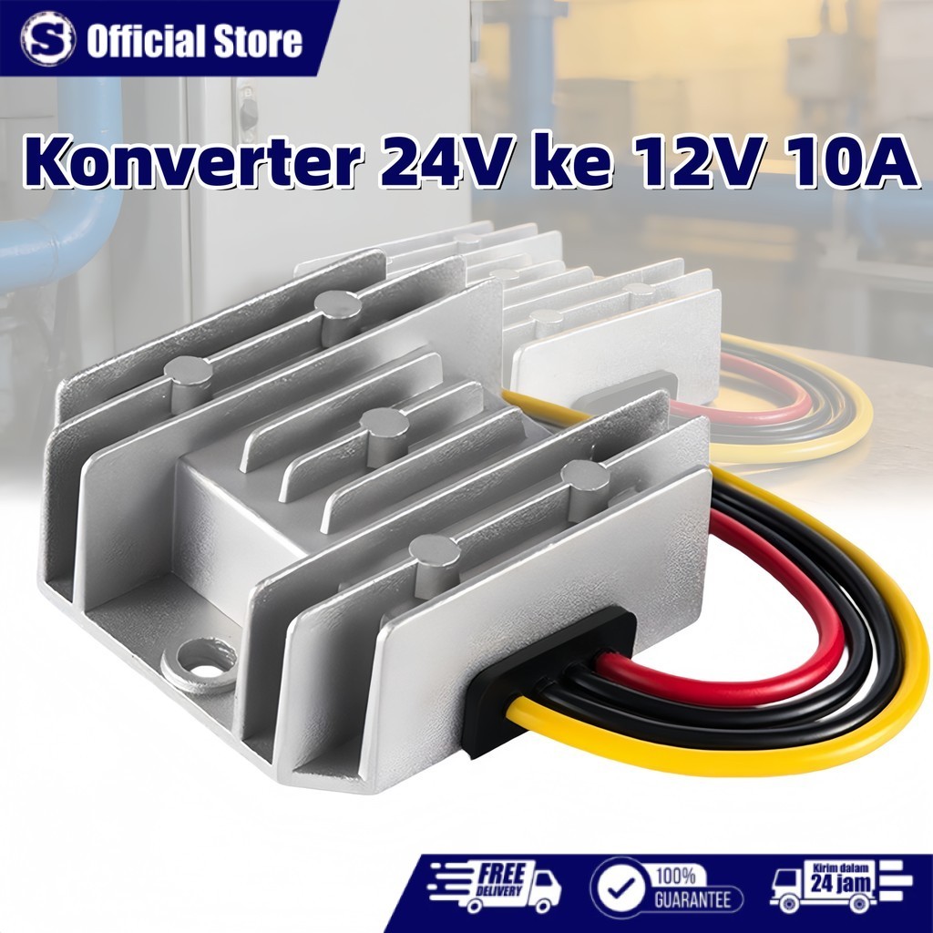RCNUN Step Down DC to DC Converter  24V to 12V DC-DC