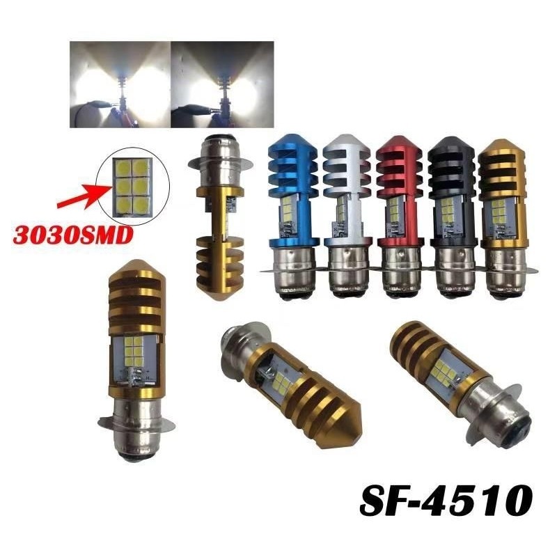 Lampu xenon H6 bebek matic AC DC 12 mata universal semua motor