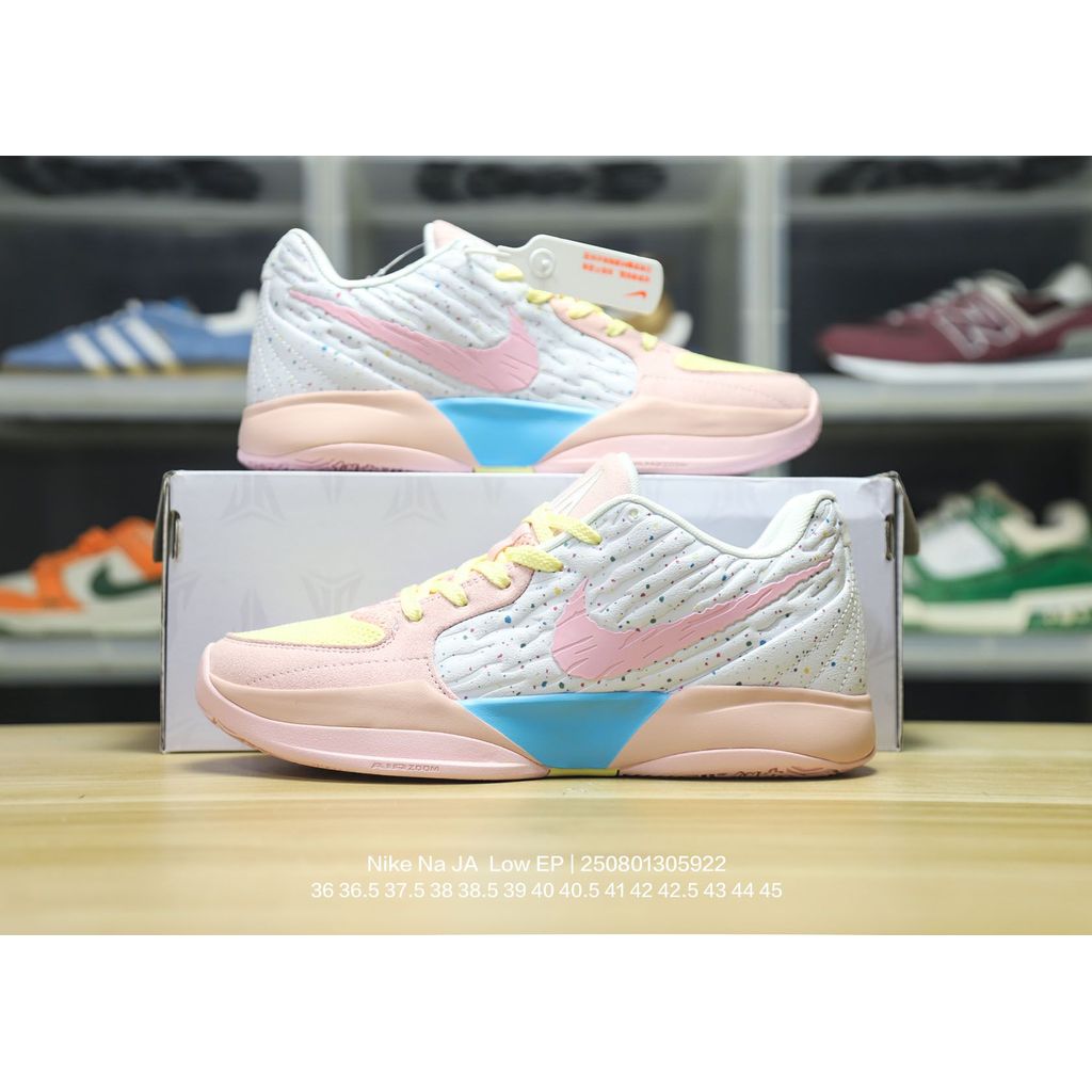 Ja Morant 2 ja2 Lightweight & Sturdy Court Grip Basketball Shoes Unisex Sepatu Basket Low Performa P