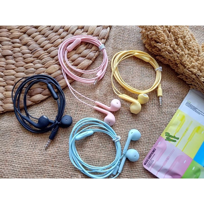 U19 MACARON HEADSET EXTRA BASS ROHMAN JAYA99 rj99