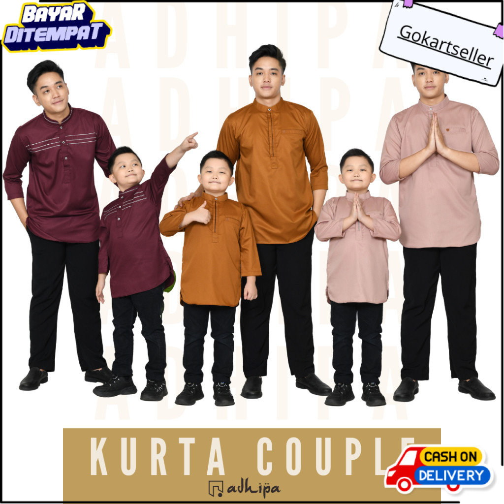 PROMO Adhipa Koko Kurta Couple Ayah dan Anak