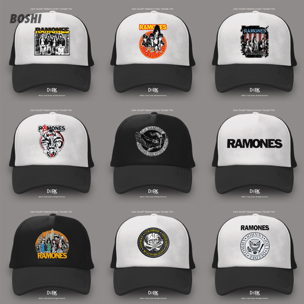 Topi Jaring / Topi Distro / BAND PUNK ROCK METAL RAMONES