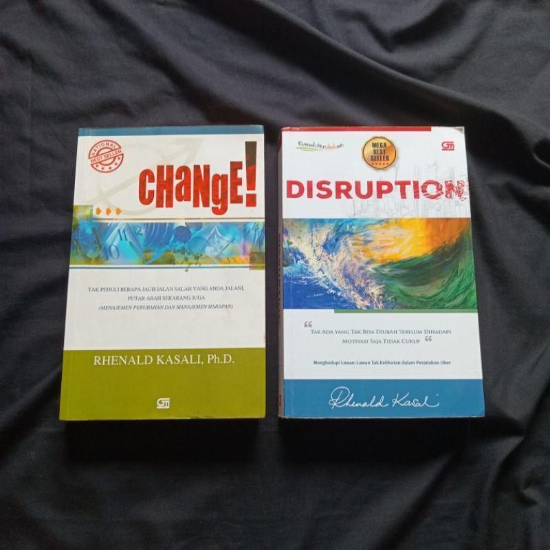 Buku Change & Disruption - Rhenald Kasali