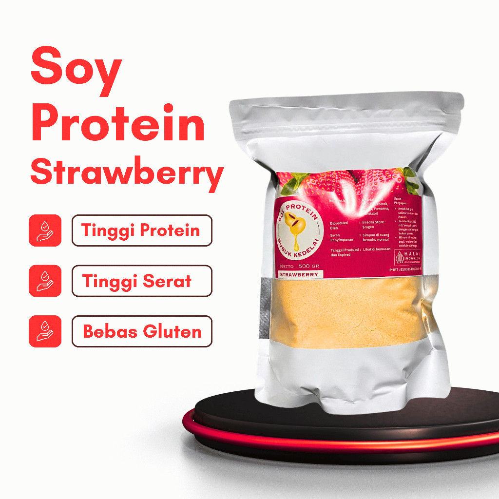 Soy Protein Varian Rasa Susu Kedelai Bubuk Varian Rasa Suplemen Tinggi Protein
