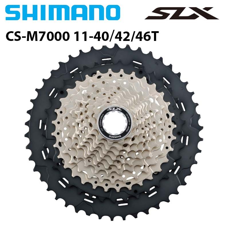 Shimano SLX CS-M7000 11 Speed 11-40T 42T 46T MTB Cassette Sprocket 11S HYPERGLIDE - MTB Cassette Spr