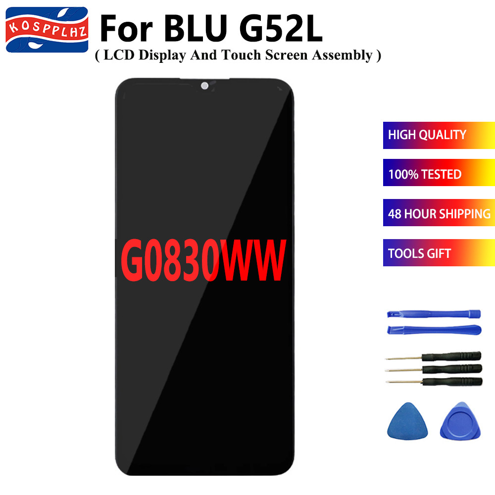 Tested Well For BLU G52L LCD Display + Touch Screen Panel Replacement For BLU G52 L G0830WW LCD
