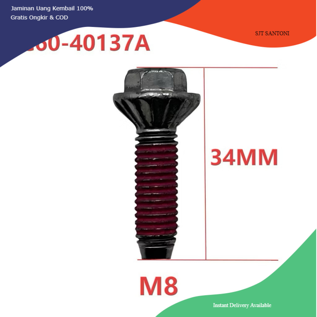 Baut Samping Segitiga Spider Drum Mesin Cuci Front Loading Denpoo