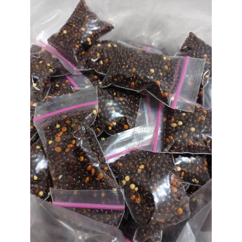 MILET HITAM 50 GRAM RACIKAN SERBUK KECUBUNG INSTAN PAKAN MAKANAN BURUNG PEMAKAN BIJI KENARI LOVEBIRD