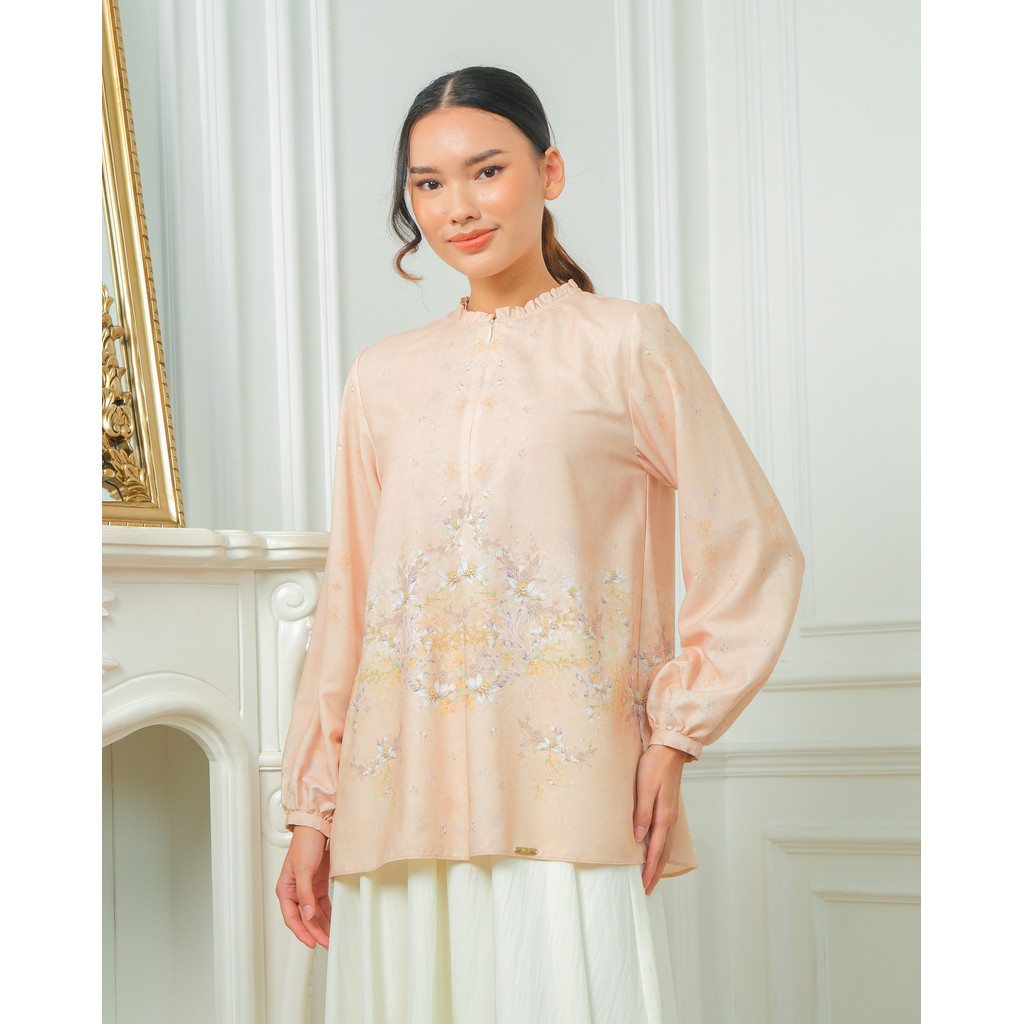 Muda Official Sekar Blouse - Butter