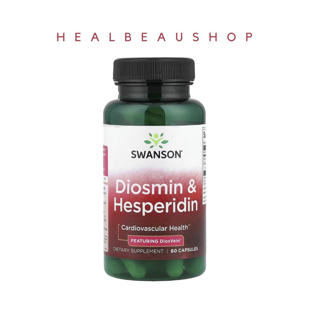 Swanson Diosmin & Hesperidin 60cap Suplemen Sistem Peredaran Darah