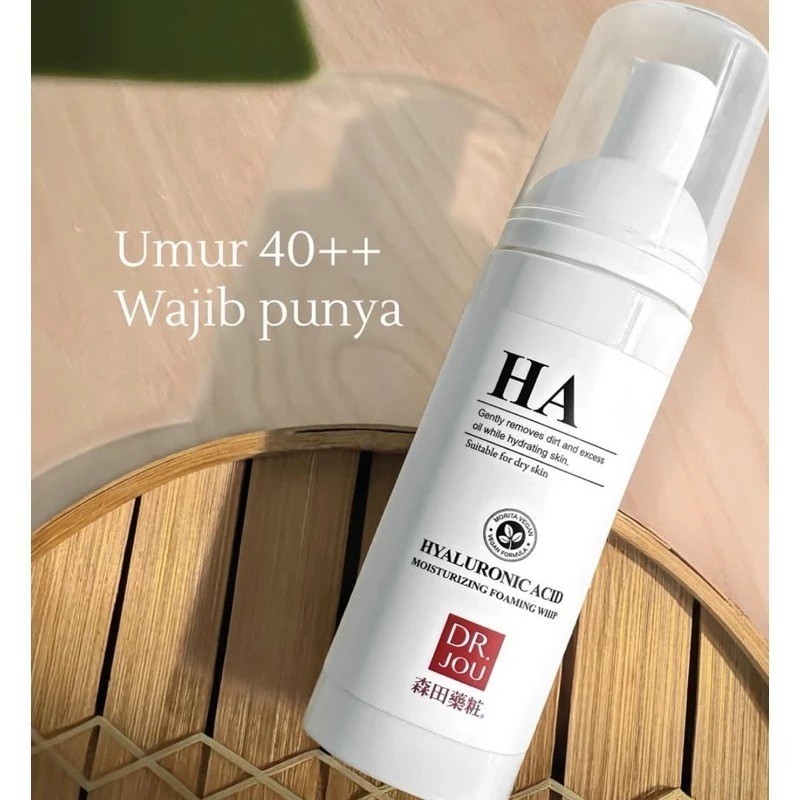 BIG SALE Dr.JOU-(ANTI AGING) GENTLE CELANSING WHIP (FACIAL WASH) 100ML / SABUN CUCI MUKA/GLOWING SKI