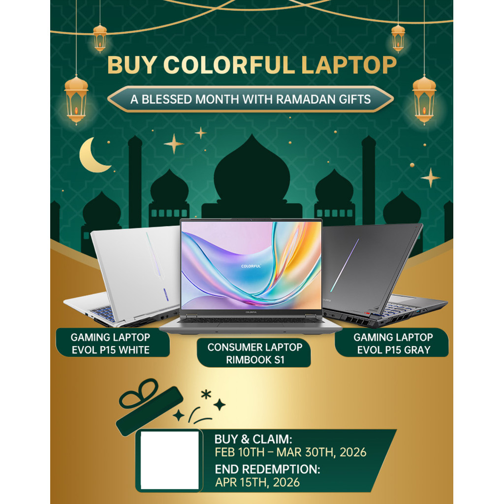 Laptop Gaming COLORFUL EVOL P15 GeForce RTX 4050 i5-12450H