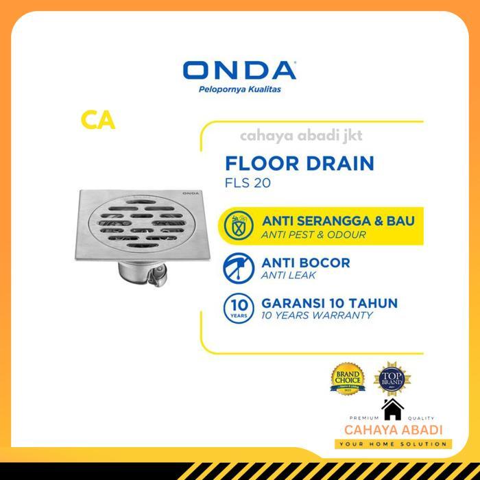 Floor drain / Saringan Got Air Anti Mampet Onda FLS 20