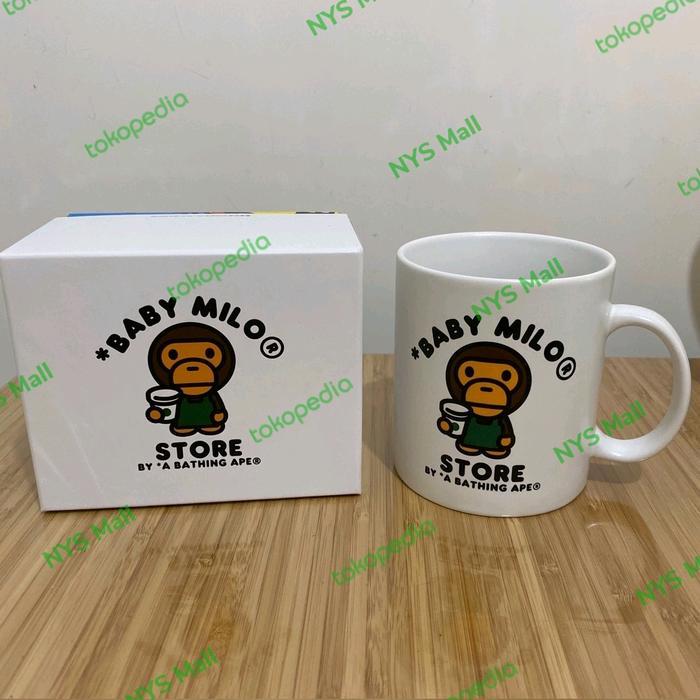 Starbucks x Baby Milo A Bathing Ape mug keramik 414ml/14oz ORIGINAL