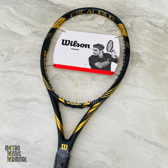 Wilson Excalibur BLX II 115 Black Gold 2024 Limited Edition Tennis Racket ( Raket Tenis Wilson Excal