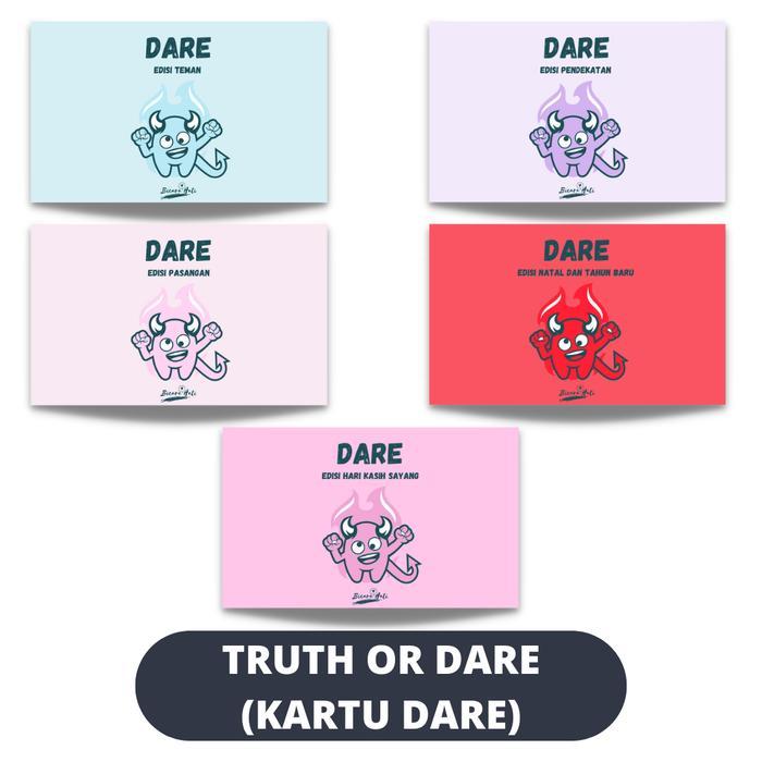 Bicara Hati - Kartu Truth or Dare | Kartu Pertanyaan Deep Talk - Teman