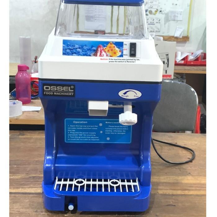 MESIN SERUT ES ICE SHAVER ICE PLANER ICE CRUSHER SNOW ICE OSSEL OS-188 -Pasarhalal Store7