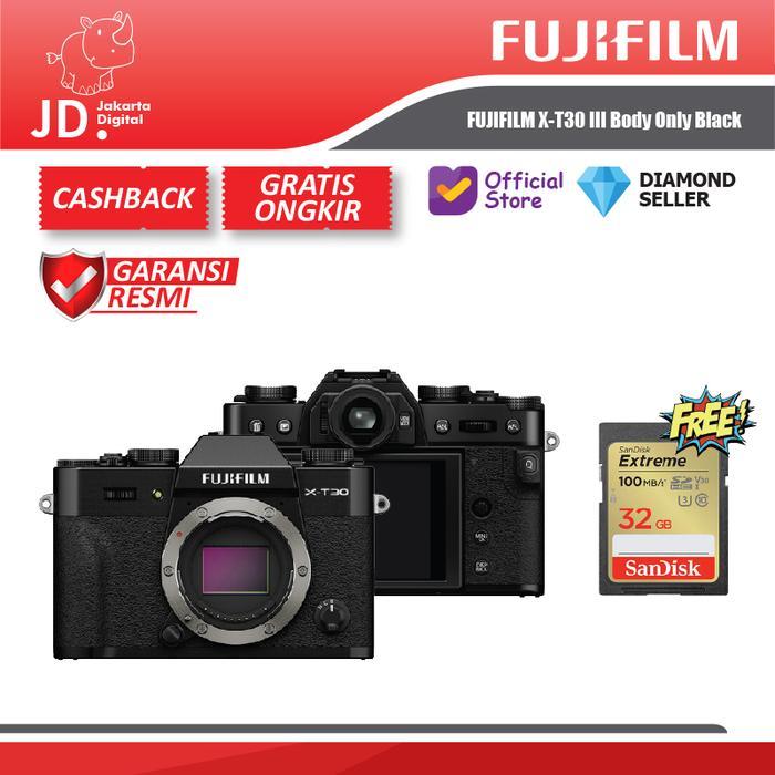 FUJIFILM X-T30 III Body Only Mirrorless Camera - Fujifilm XT30 III / XT-30 III / XT30III / XT30 Mark
