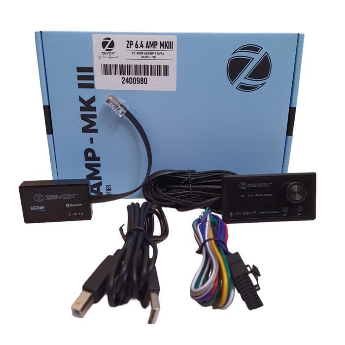 PROCESSOR ZEVOX ZP 6.4 AMP-MK III DSP ZEVOX ZP6.4 AMP-MKIII MK3 - LIONEL STORE