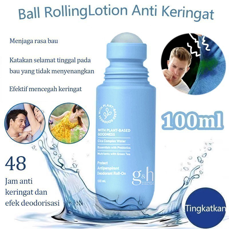 *EXP:2028*Original 100% NEW Amway Deodorant G&H Protect Antiperspirant Deodorant Roll-On 100ml/Amway