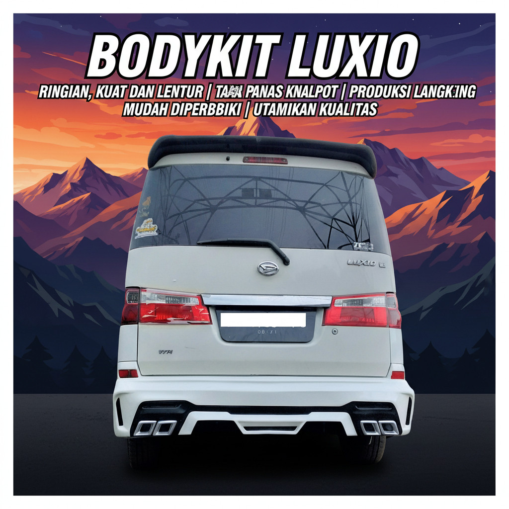 bodikit BODYKIT DAIHATSU LUXIO 2016-2025 MODEL TERIOS BODY KIT LUXIO