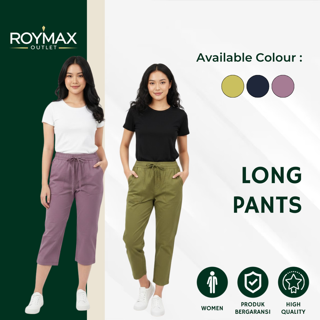 Celana Kulot Wanita Polos New Day Ankle Cullote Pants
