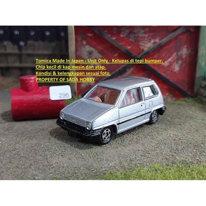 Vintage  No 54 Honda City Turbo II Silver Japan Tomica Diecast Miniatur