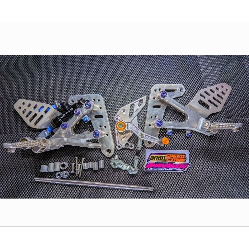 Underbone Fodstep R6 pnp Jupiter Mx King Mx New Mx Old |Paket Baut Titanium