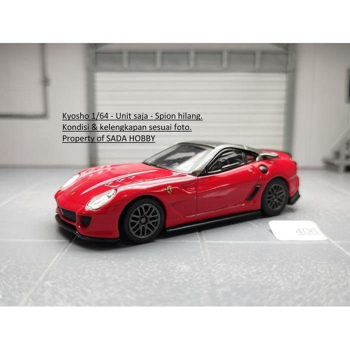 Skala 1/64 Ferrari 599XX Merah   Spion Kyosho