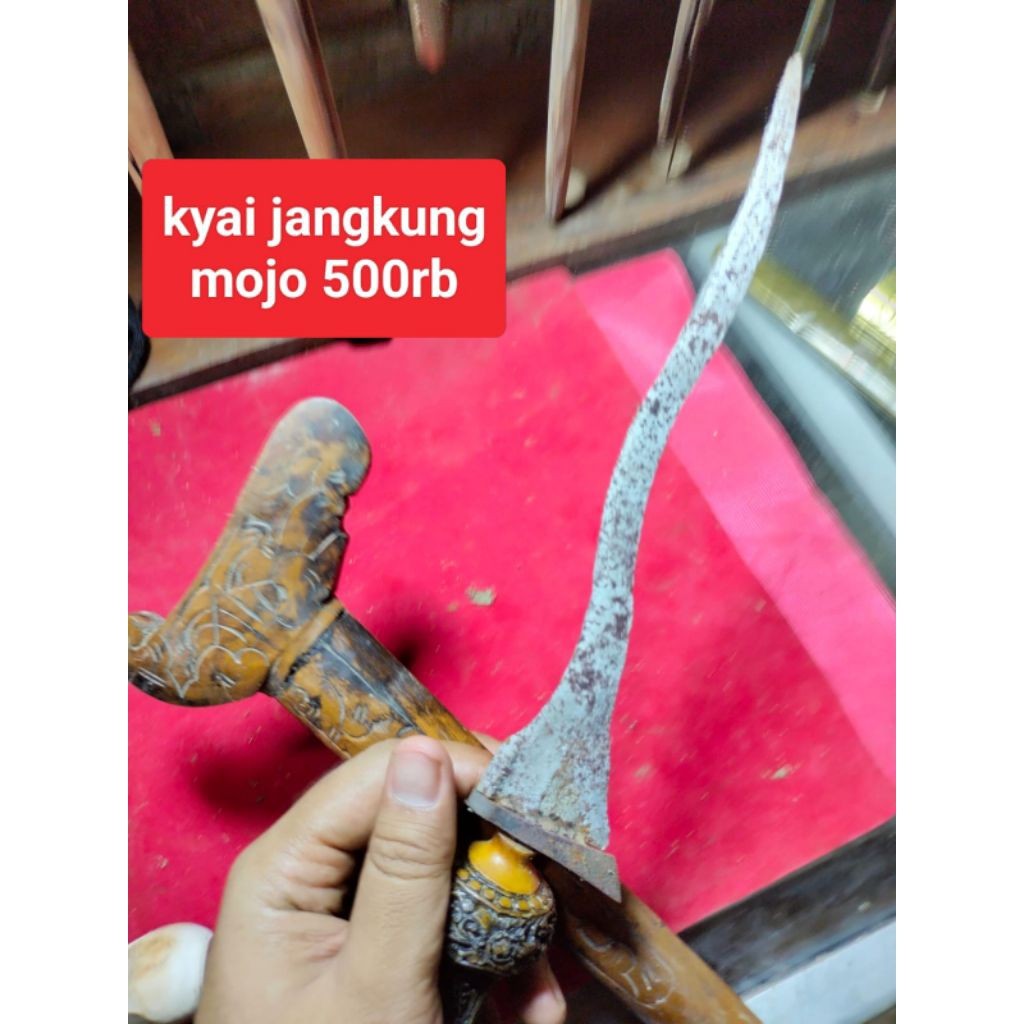 pusoko kyai jangkung mojo Wesi aji sepuh Majapahit warangka walikat jati lawasan termurah