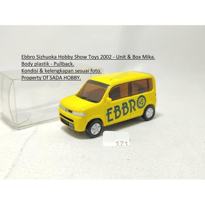 Ebbro Sizhuoka Hobby Show Toys 2002 Honda That's Kuning Plastik Pullback