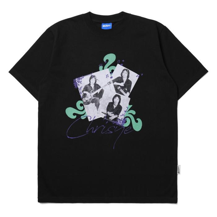 Insurgent Club x Chrisye - Tshirt Black - XXL Crew-neck fashion unisex T-shirt Menswear TopBulan ram