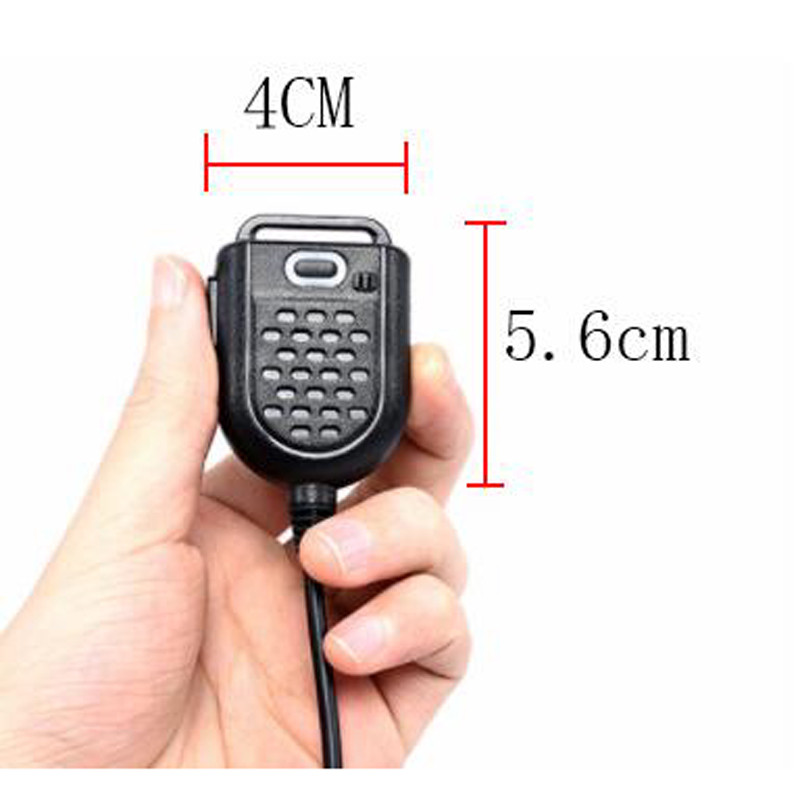 Baofeng UV-5R Walkie Talkie Handheld PTT Mini Mic Microphone Speaker For KENWOOD TK-3107 BAOFENG BF-