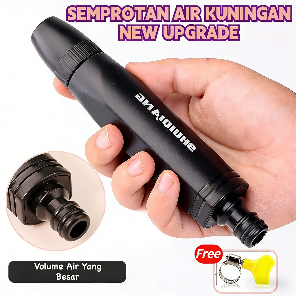 COD SEMPROTAN AIR KUNINGAN NEW UPGRADE Sprinkler Cuci Mobil Rumput Taman Sprinkler Pistol Air HOSE N