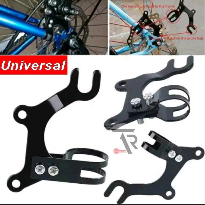 dudukan kaliper / breket kaliper sepeda besi tebal untuk semua sepeda - 22 mm