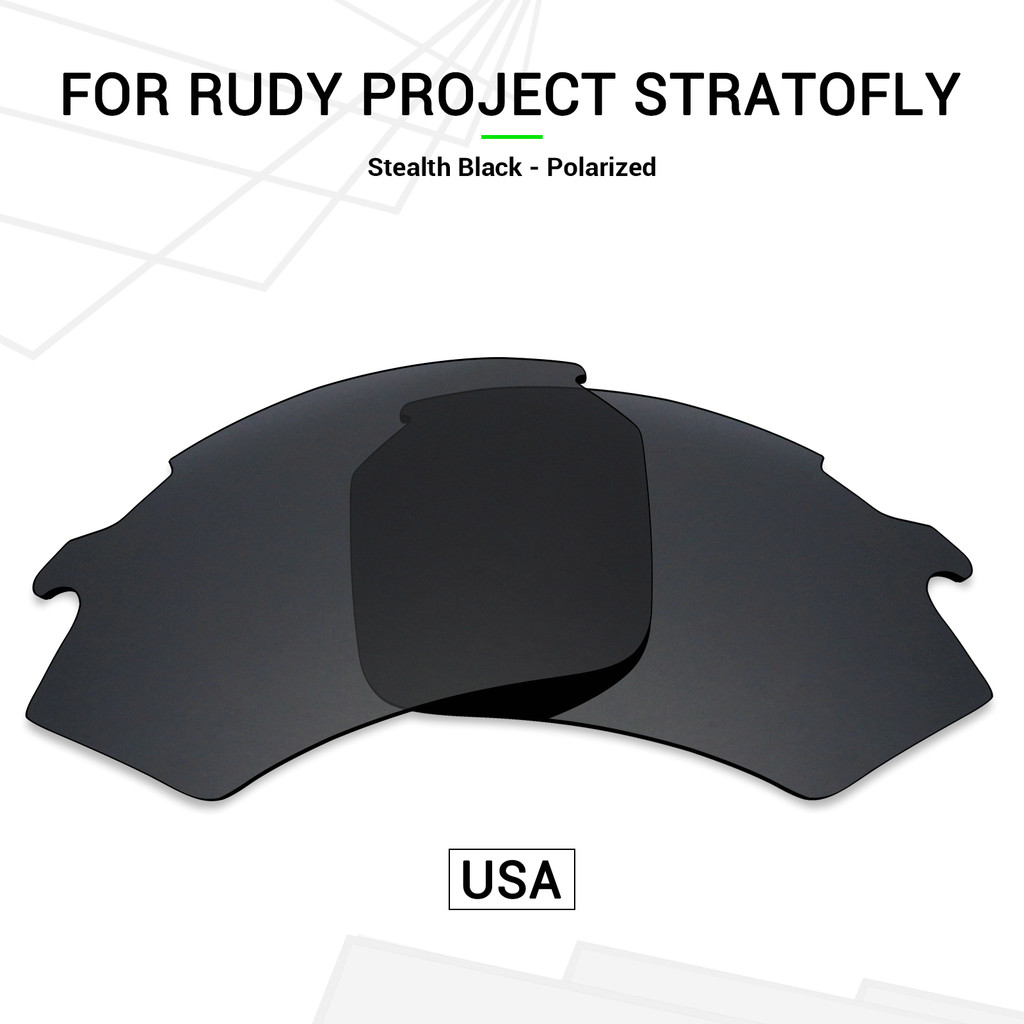 SNARK POLARIZED Replacement Lenses for Rudy Project Stratofly Sunglasses - Multiple Options