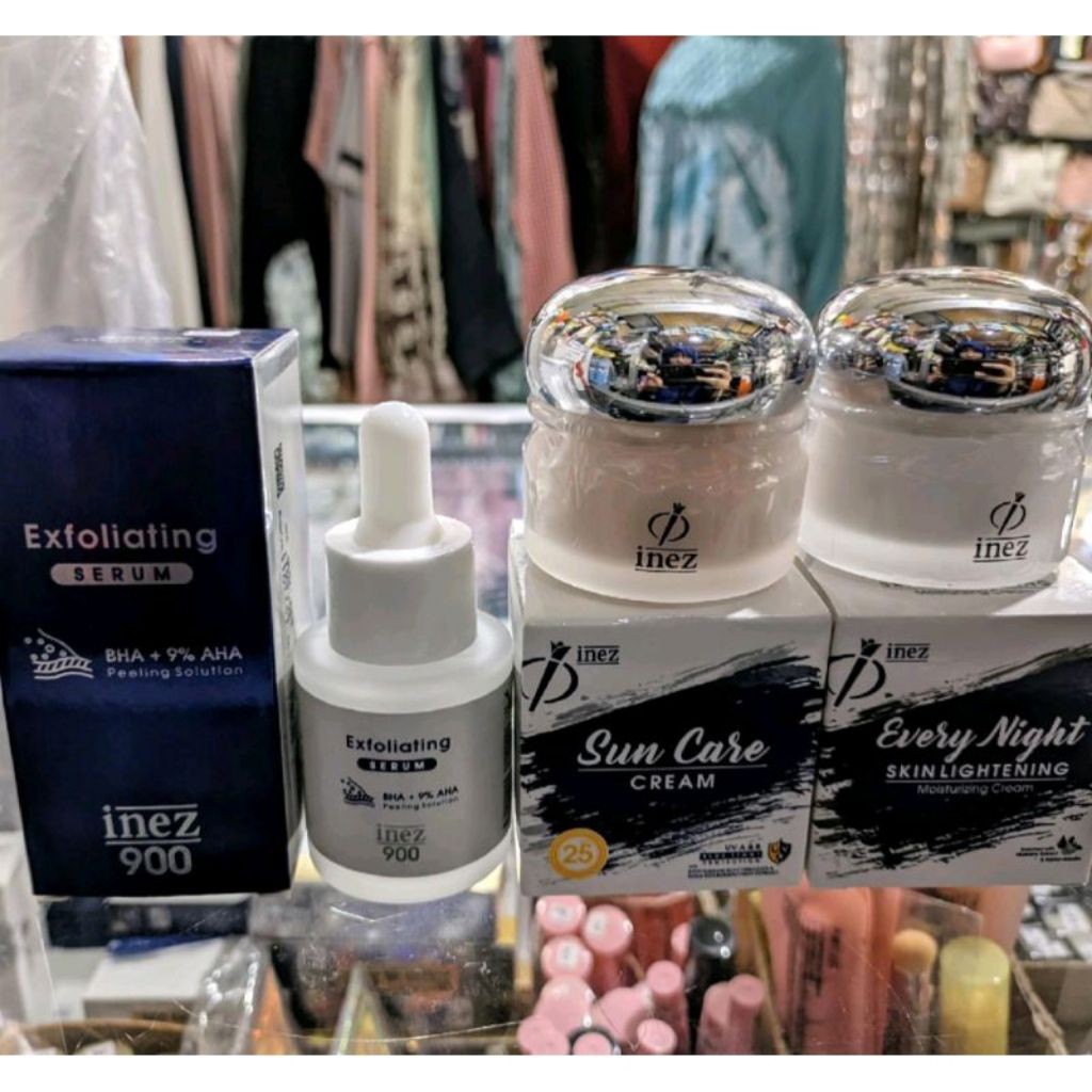 INEZ PAKET WHITENING/ AMPUH ATASI FLEK HITAM- New Packaging