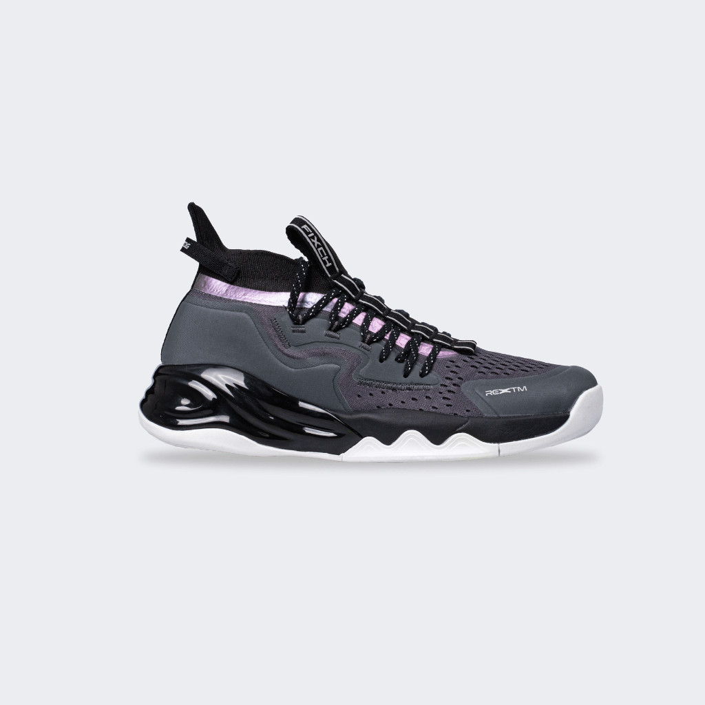 FIXCH - Heelfrog Irongate - Black - White volleyball shoes