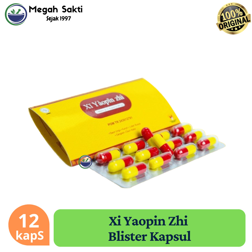 Megah Sakti - XI YAOPIN ZHI Blister 12 Kapsul | Melancarkan BAB dan membantu pengobatan wasir dari d