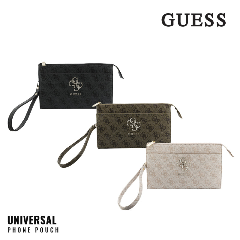 Universal Pouch Phone GUESS PU Big 4G Logo Crossbody Mini Bag