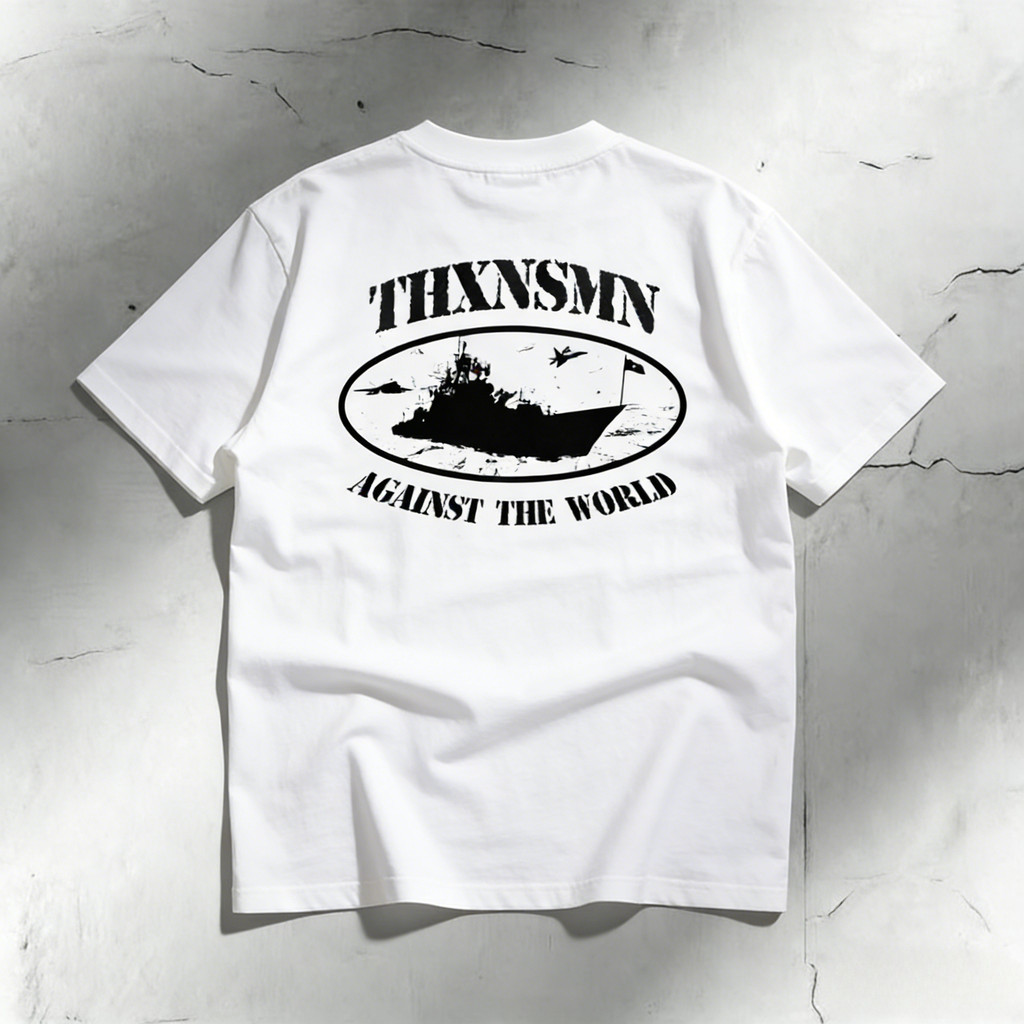 Tshirt Moany White Thanksinsomnia Kaos Unisex S-XXXL