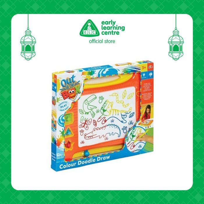 Addo Out Of The Box Colour Doodle Draw Toys - Mainan Kreativitas Papan Gambar Magnetik Anak